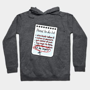 To do list Hoodie